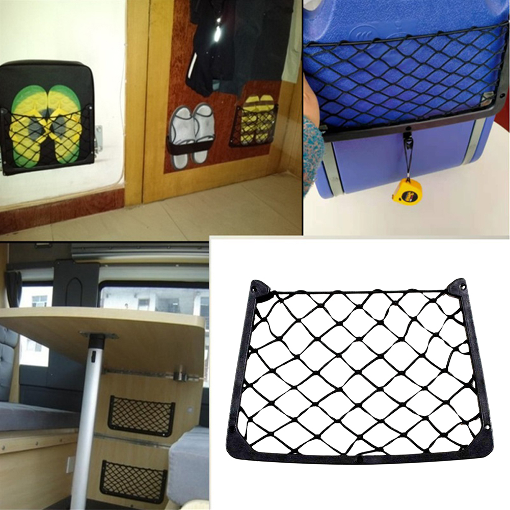 Magazine Holder Rack - Jaring Penyimpanan di Bagian Belakang Jok