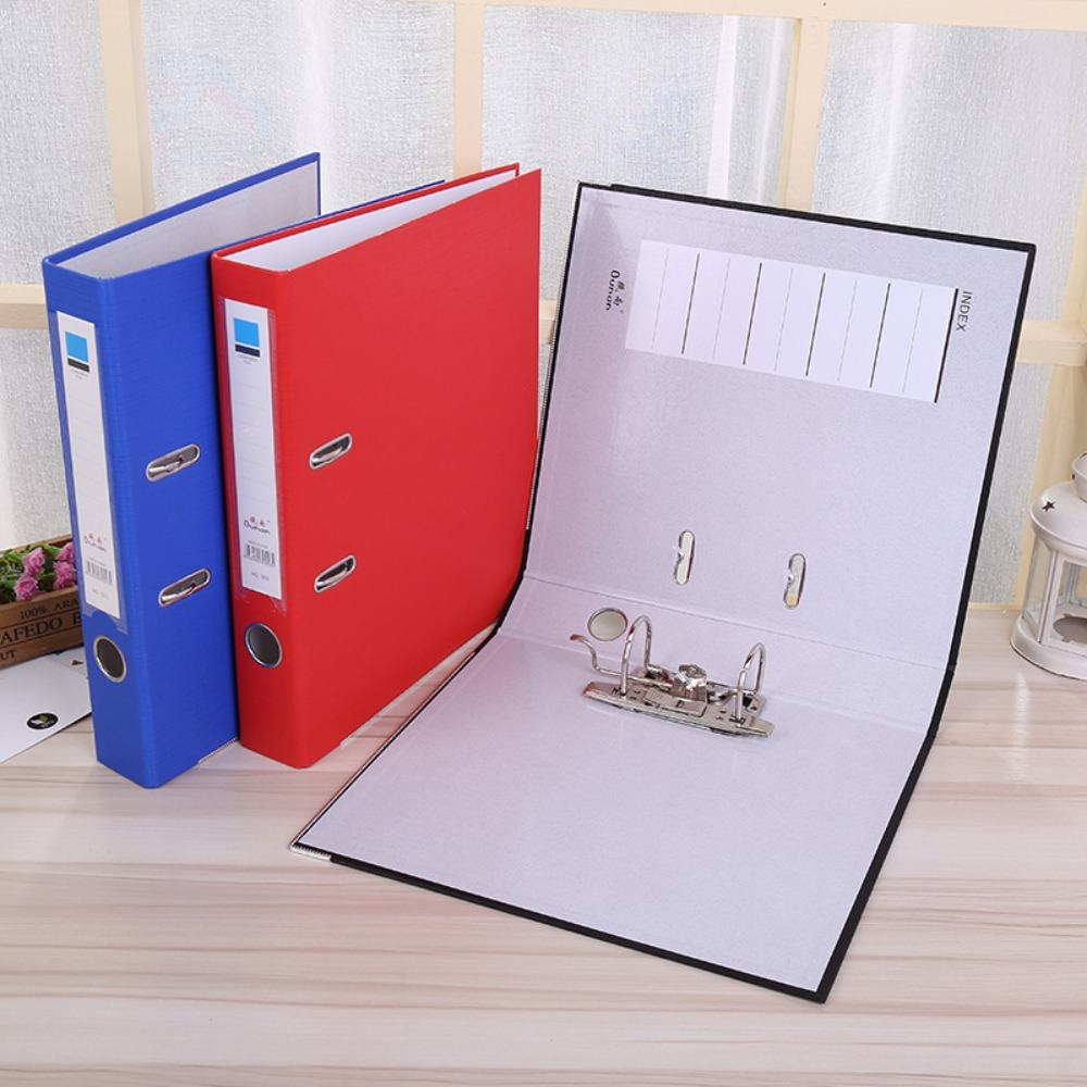 Binder A4 Lever - Map dengan Pengait dan 2 Cincin,