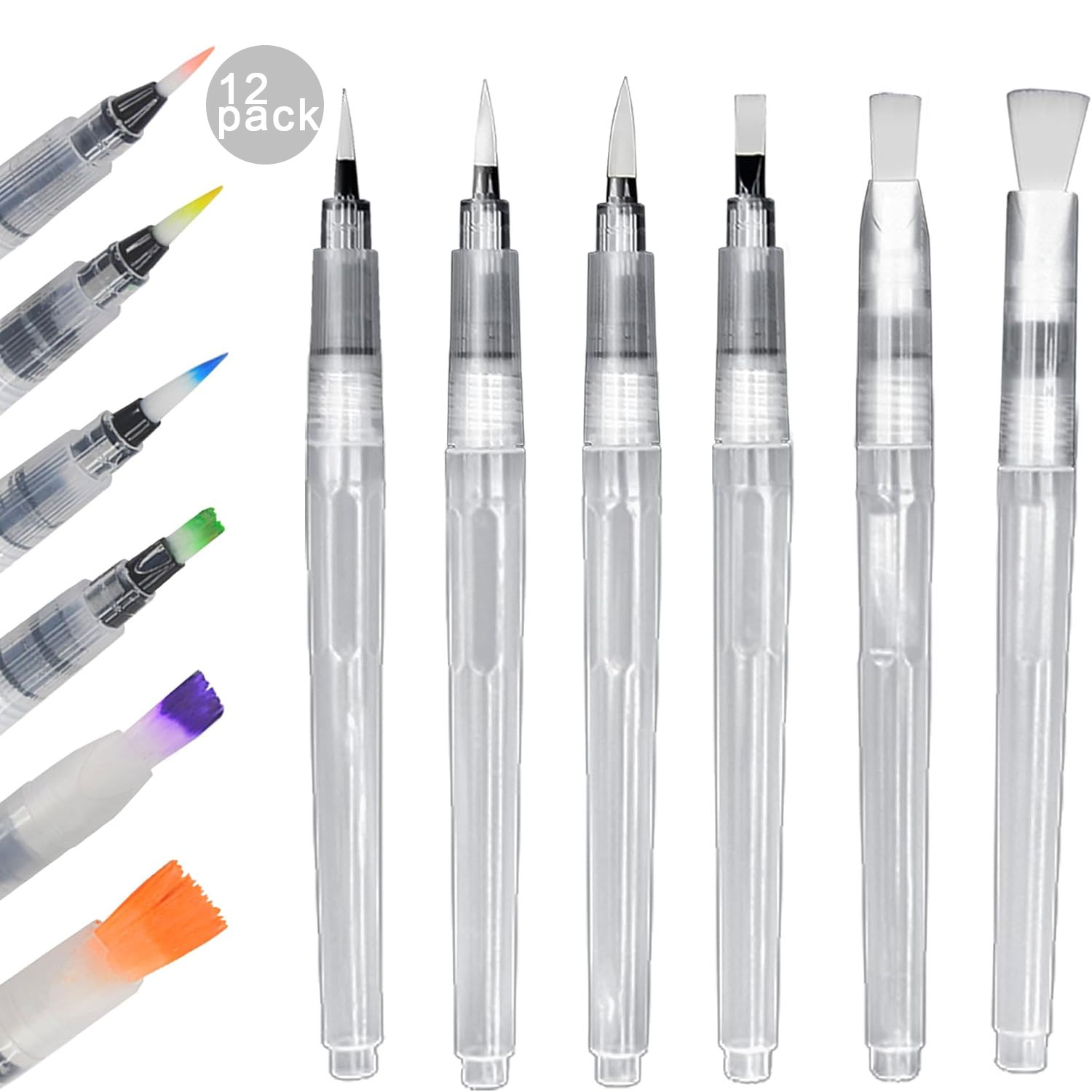 Correction Pen Fine - 6/12/18 Buah Pena Kuas Warna Air