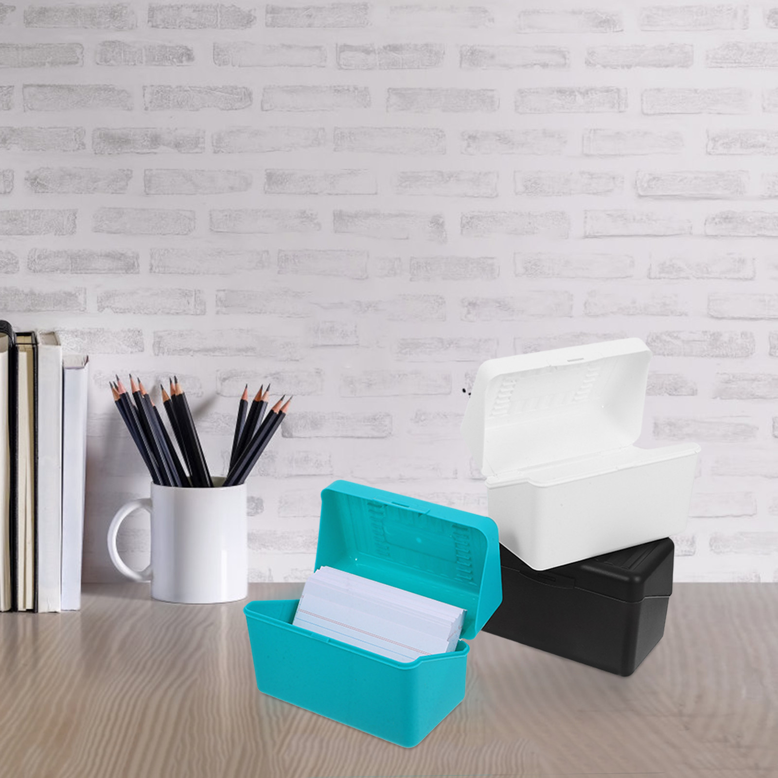 1 Set Kotak Penyimpanan Kartu  - Card Index Box ulasan dan harga