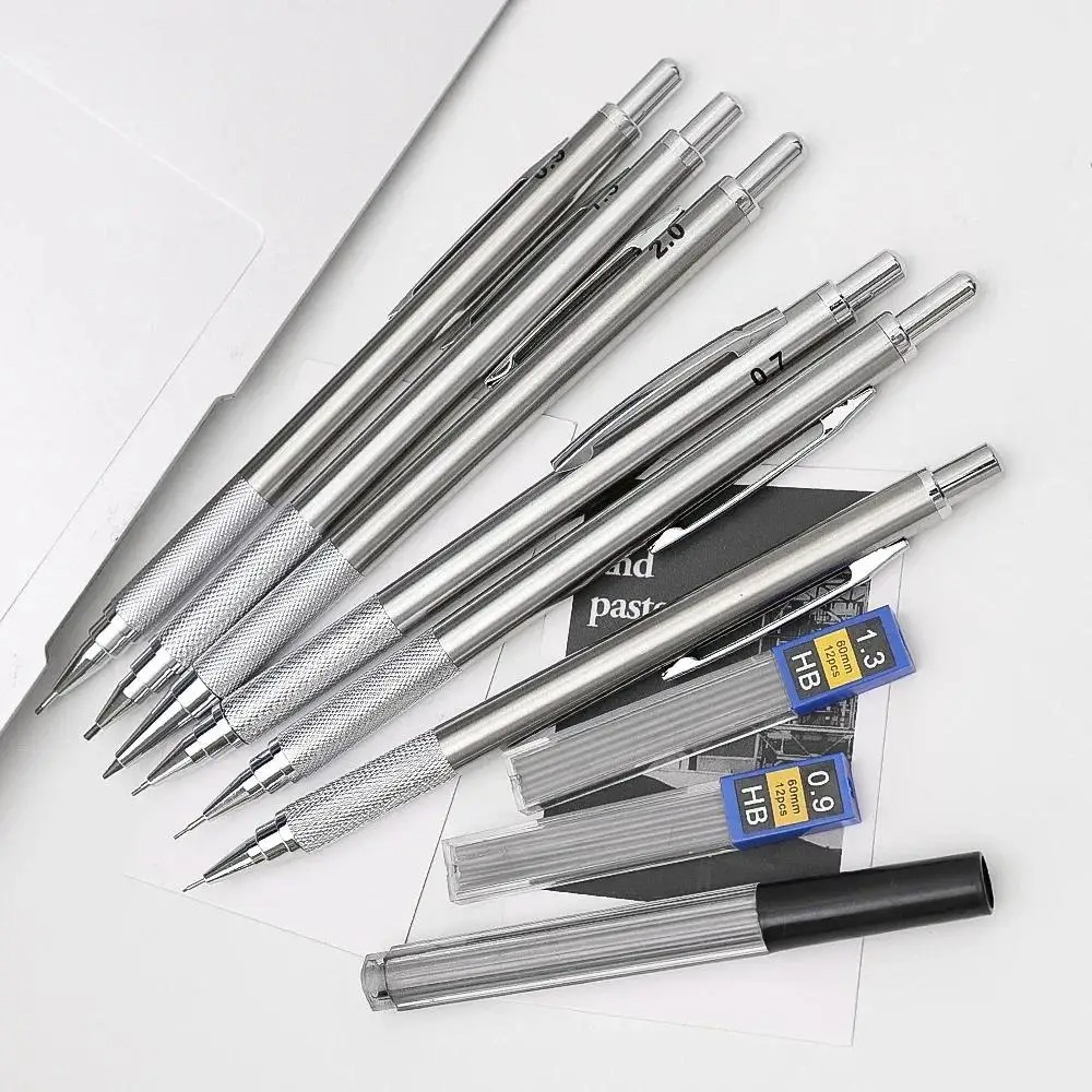 Set Pensil Mekanik Full Metal  - Mechanical Pencil 0.3 ulasan dan harga