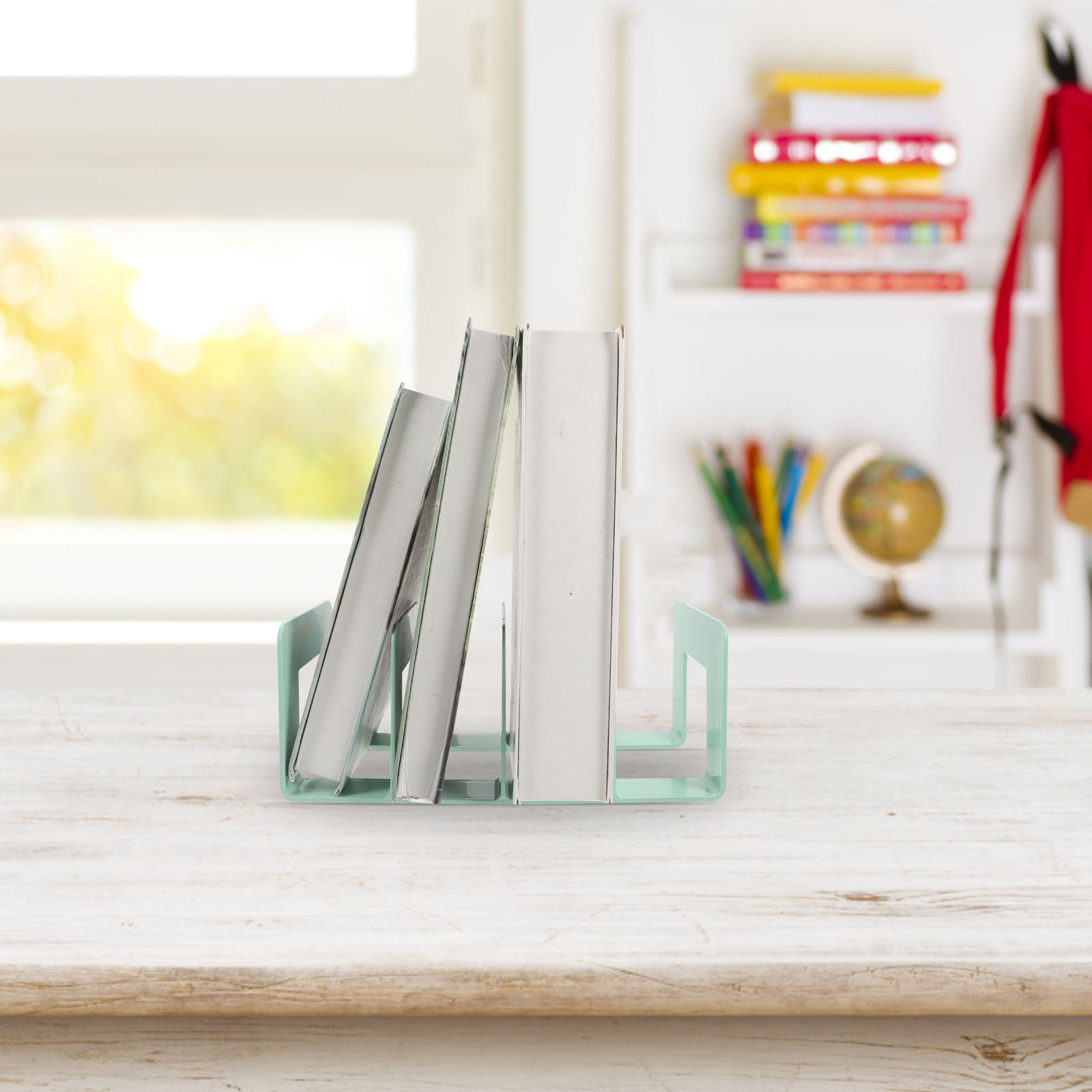 Rak Penyimpanan Buku untuk Mej - Magazine Holder Rack ulasan dan harga
