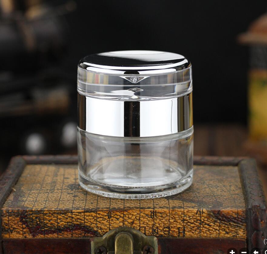Botol kaca transparan 50G, wad - Gel Refill Pack ulasan dan harga