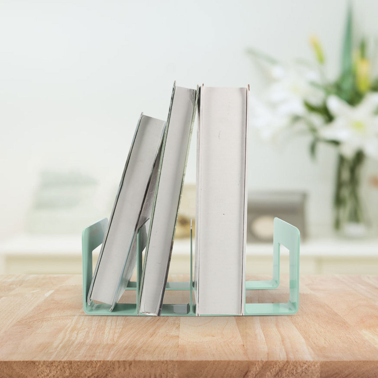 Rak Penyimpan Buku untuk Meja, - Magazine Holder Rack ulasan dan harga