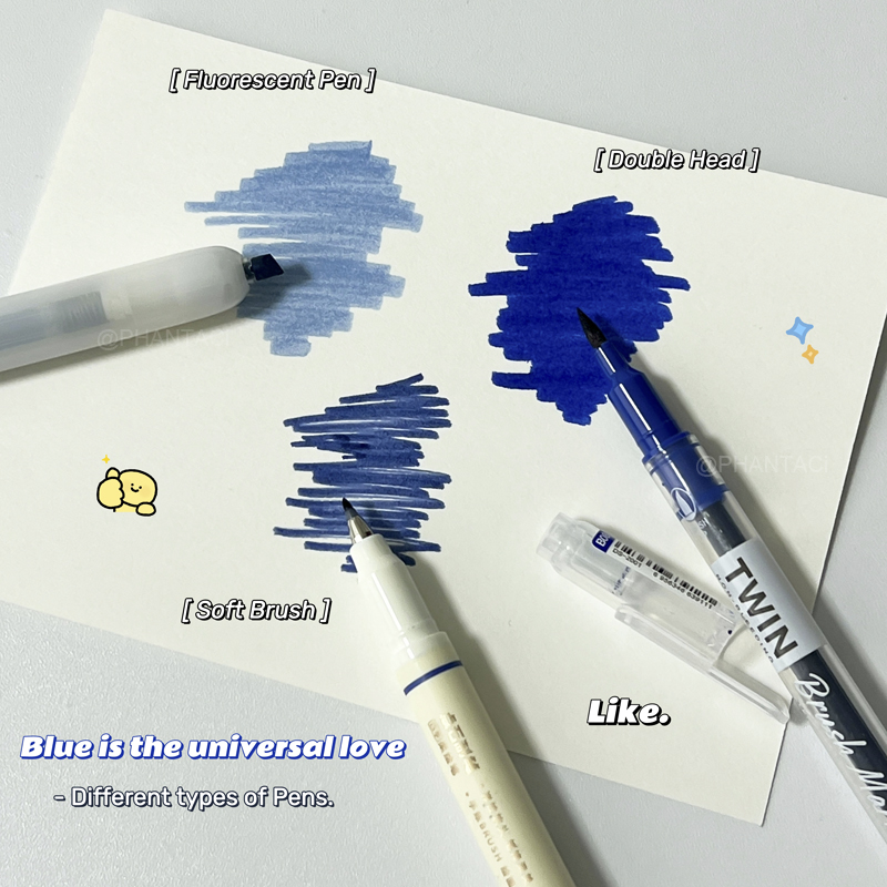 6 Buah Pena Kaligrafi Berwarna - Pentel Pen Energel ulasan dan harga