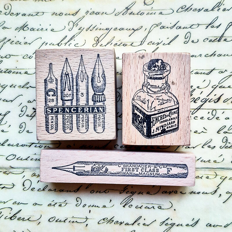 Stempel Scrapbooking Pena Tint - Fountain Pen Bottled Ink ulasan dan harga