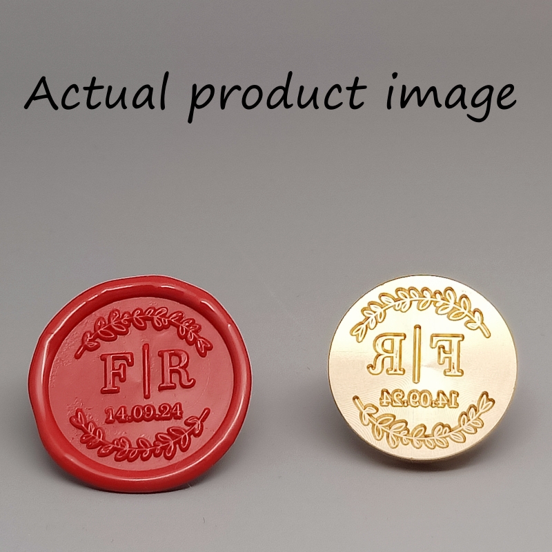 Kustomisasi baru nama ganda 2  - Wax Seal Stamp Set ulasan dan harga