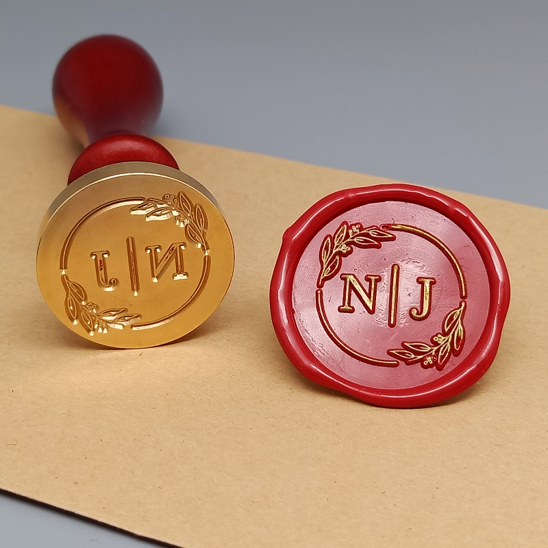 Kustomisasi baru nama ganda 2  - Wax Seal Stamp Set ulasan dan harga